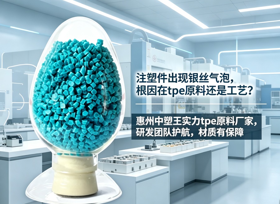 注塑件有银丝气泡，根因在tpe原料还是工艺？厂家怎么选？